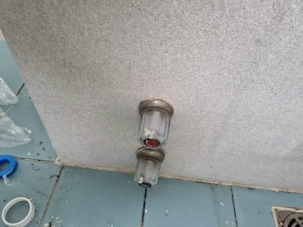 세탁실 수도 교체 3